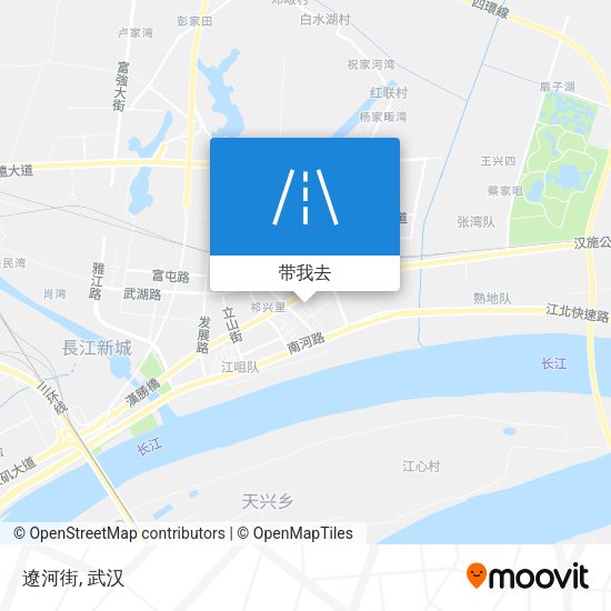 遼河街地图