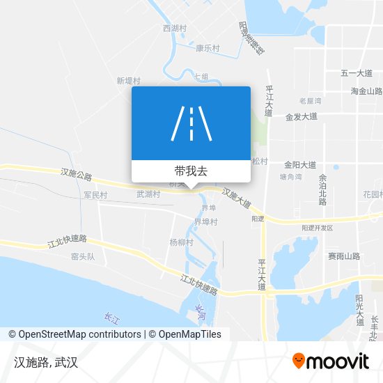 汉施路地图