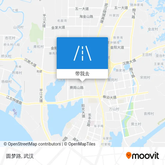 圆梦路地图