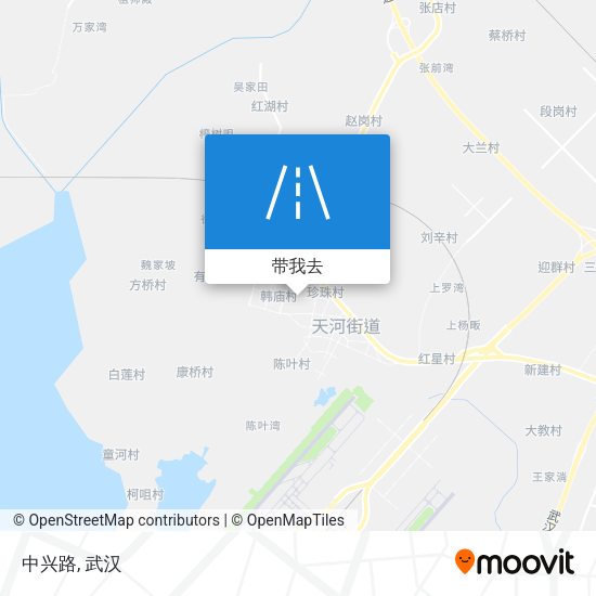 中兴路地图