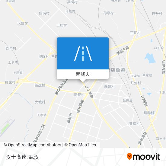 汉十高速地图