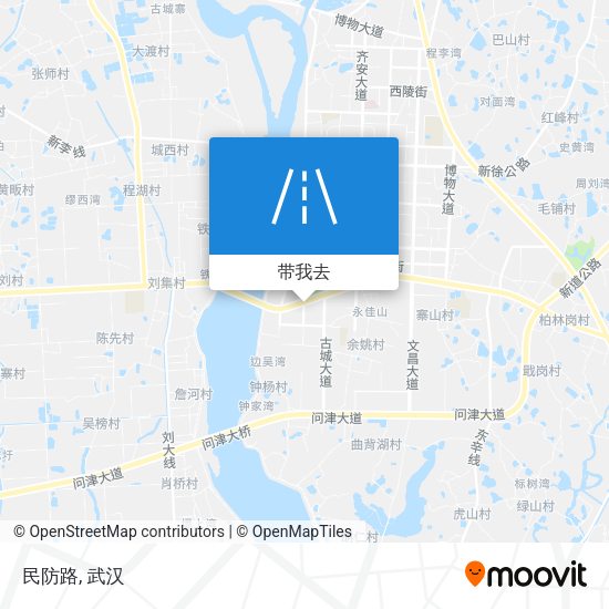 民防路地图