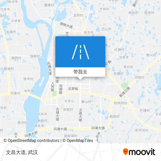 文昌大道地图