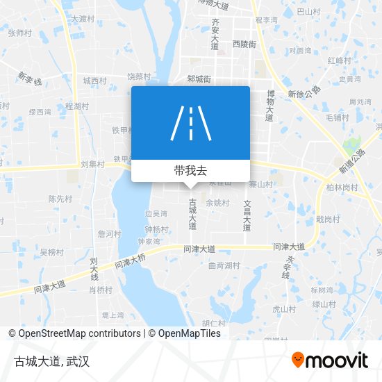 古城大道地图
