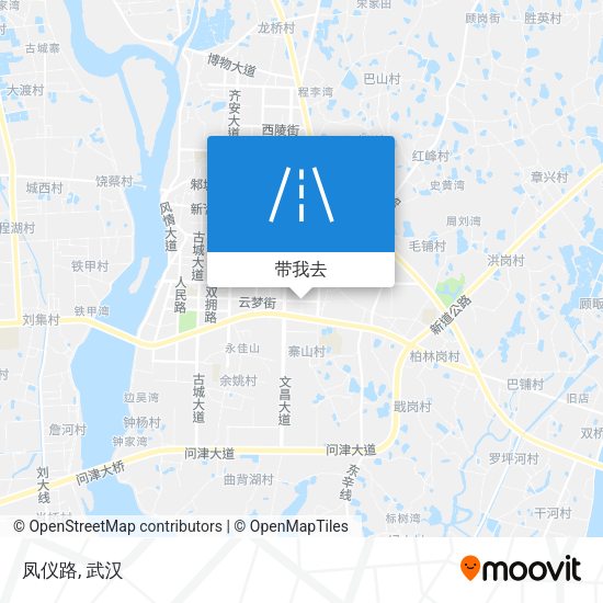 凤仪路地图