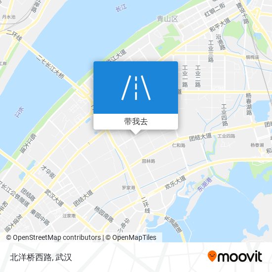 北洋桥西路地图