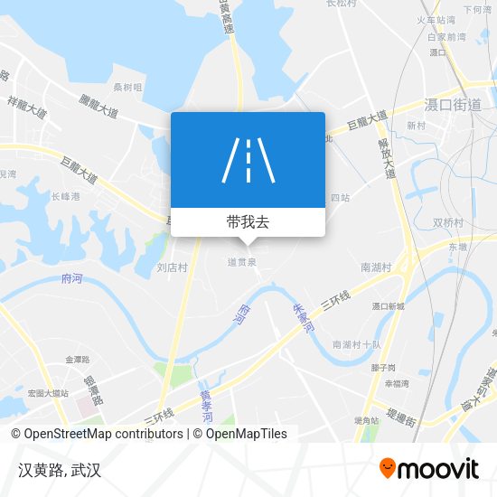 汉黄路地图