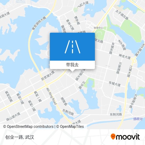 创业一路地图
