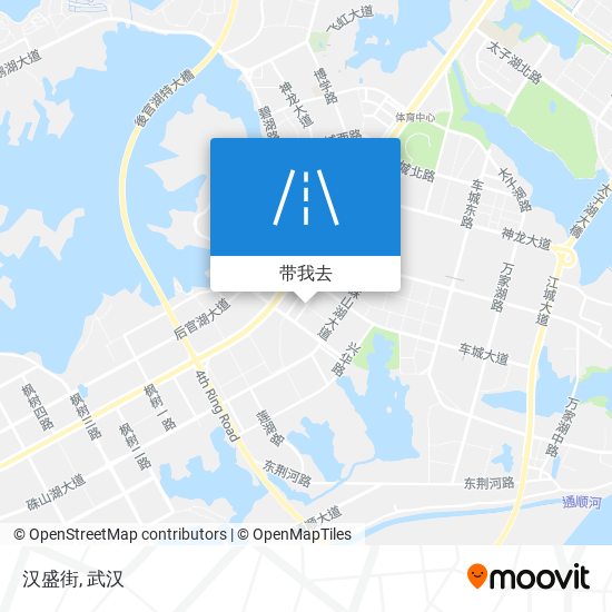 汉盛街地图