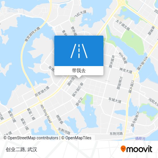 创业二路地图