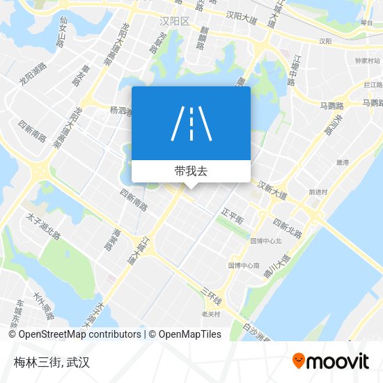 梅林三街地图