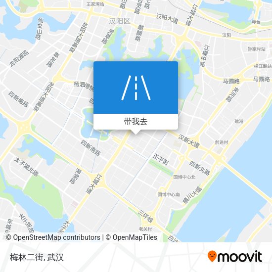 梅林二街地图