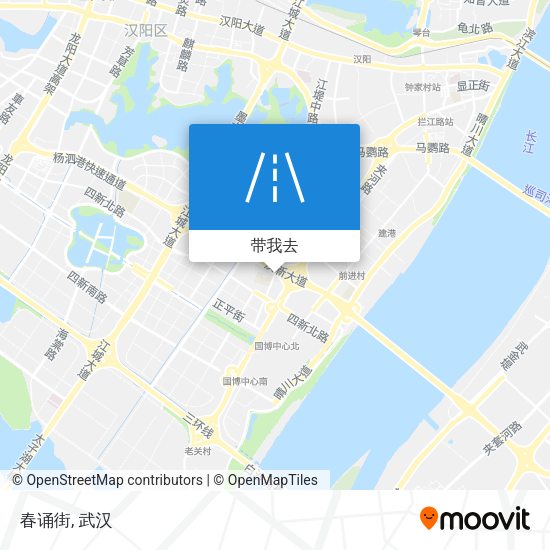 春诵街地图