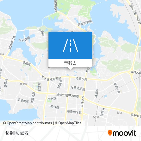 紫荆路地图