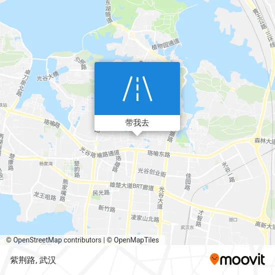 紫荆路地图