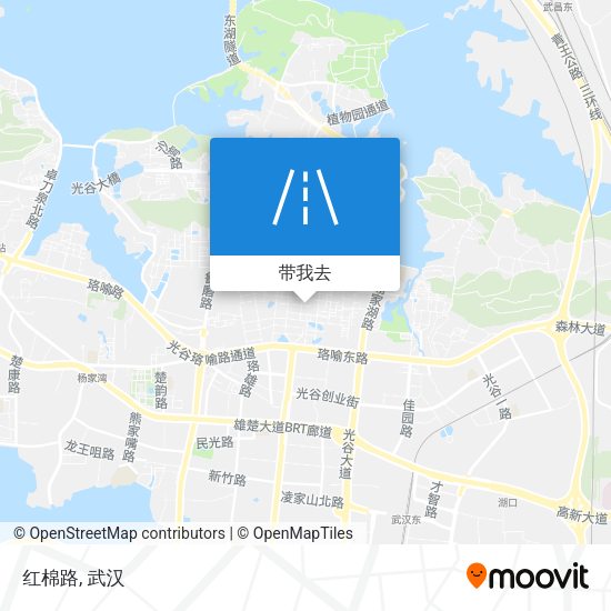 红棉路地图
