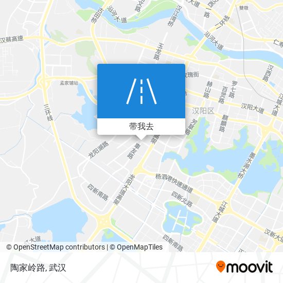 陶家岭路地图