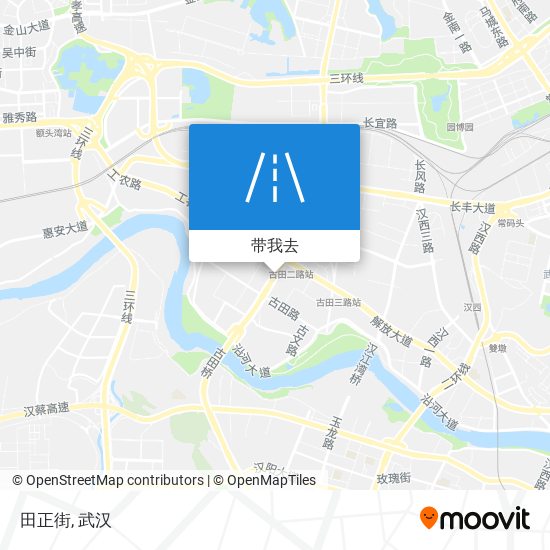 田正街地图