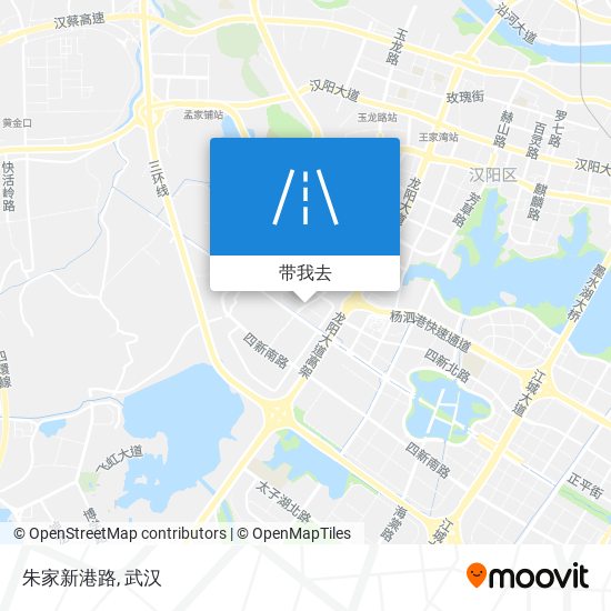 朱家新港路地图