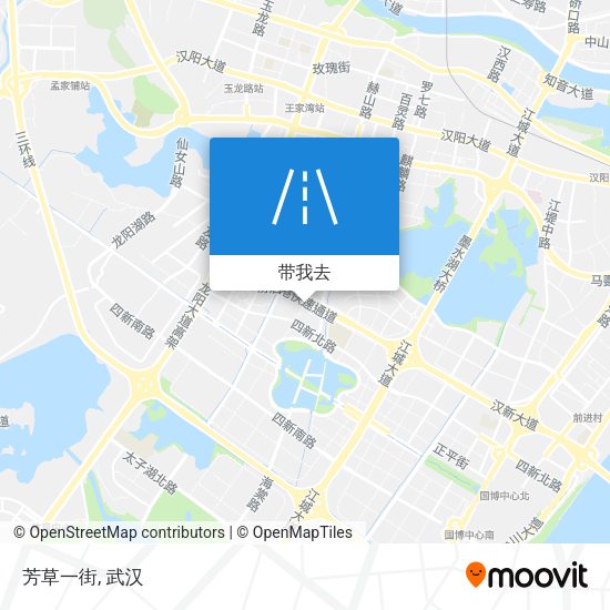芳草一街地图