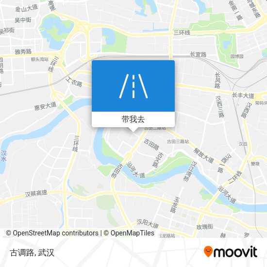 古调路地图