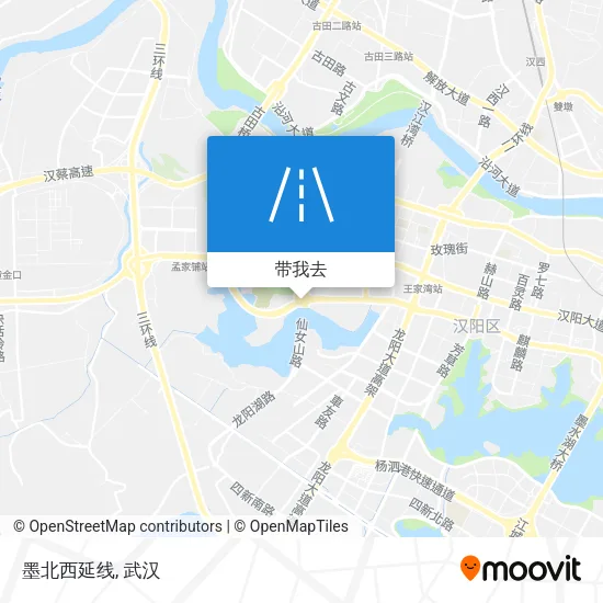 墨北西延线地图