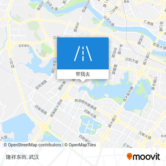 隆祥东街地图