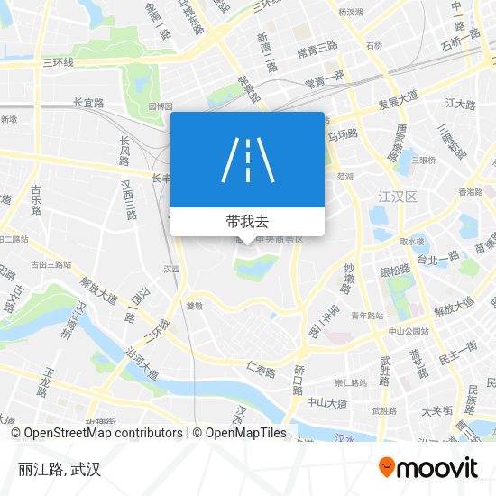 丽江路地图