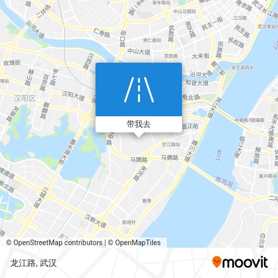 龙江路地图