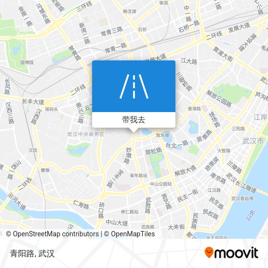 青阳路地图