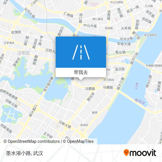 墨水湖小路地图