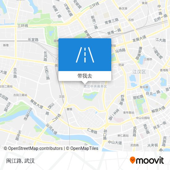 闽江路地图