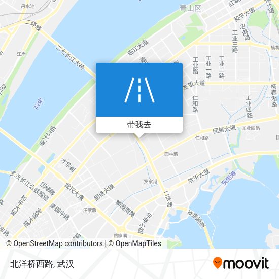 北洋桥西路地图