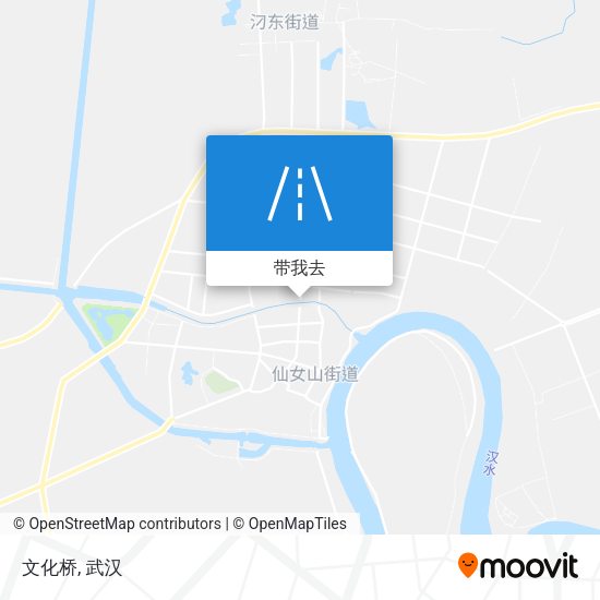 文化桥地图