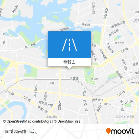 园博园南路地图