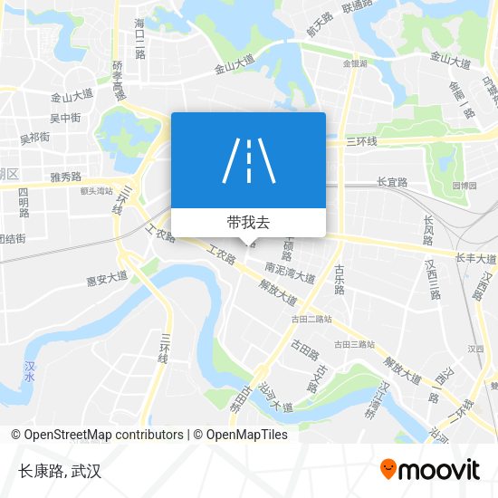 长康路地图