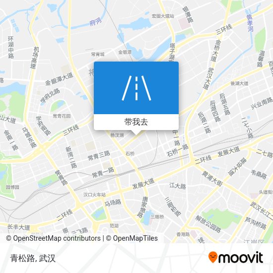 青松路地图