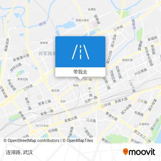 连湖路地图