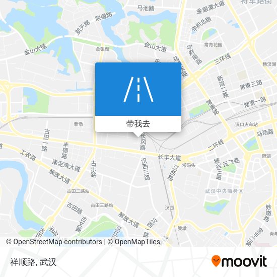 祥顺路地图