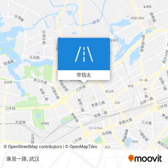 康居一路地图