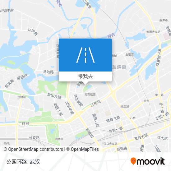 公园环路地图