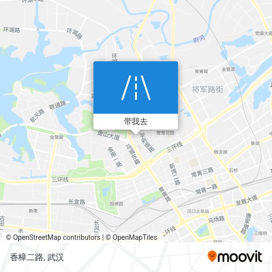 香樟二路地图
