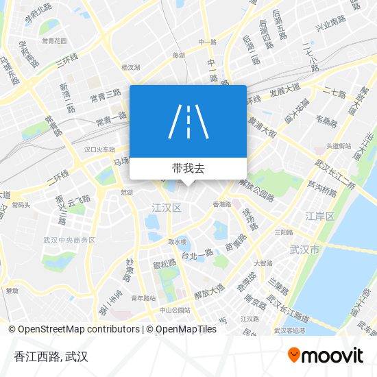香江西路地图