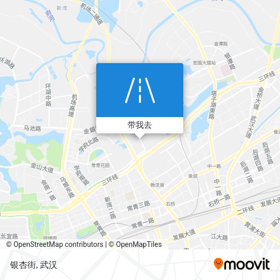 银杏街地图