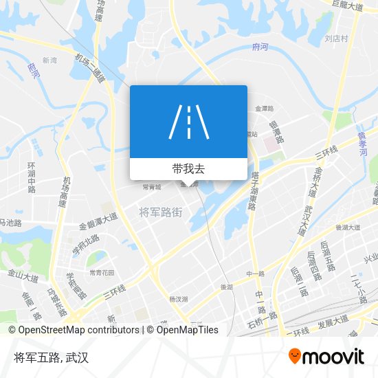 将军五路地图