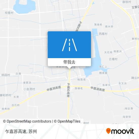 乍嘉苏高速地图