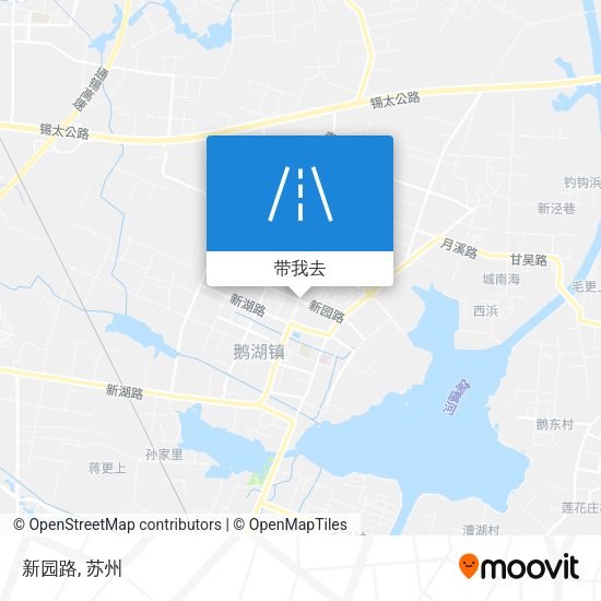 新园路地图