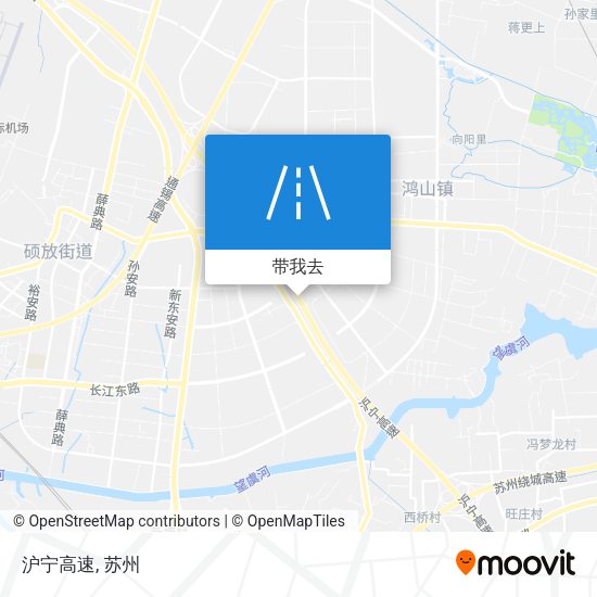 沪宁高速地图