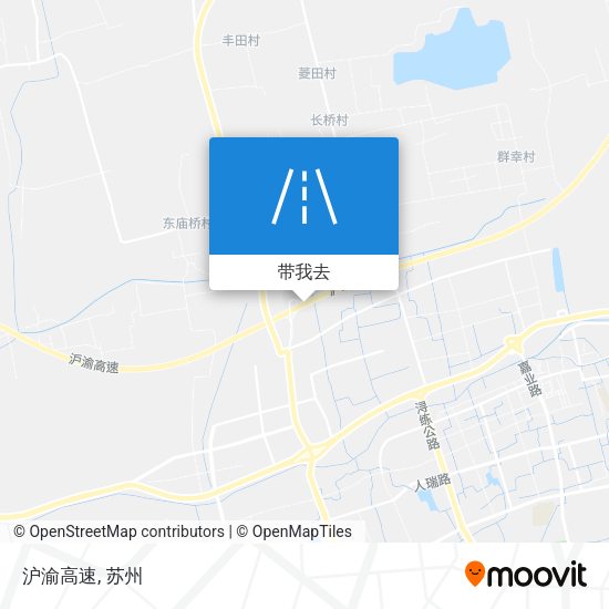 沪渝高速地图