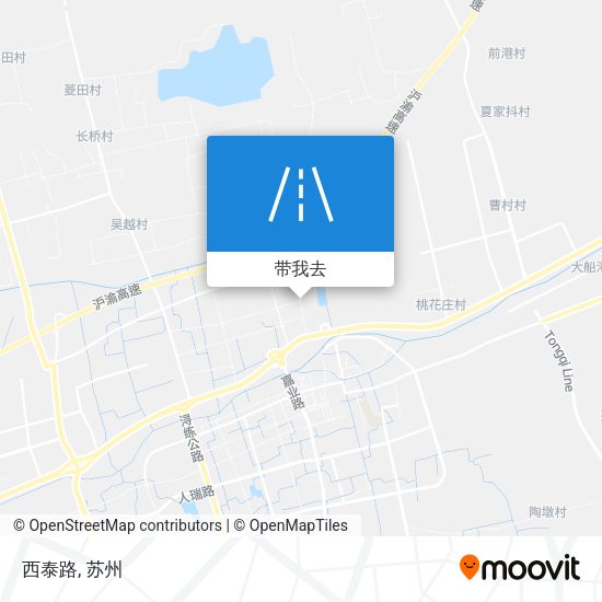 西泰路地图